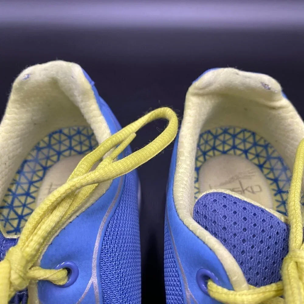 Dansko Energy Blue/Yellow Sneakers Women's Size 38